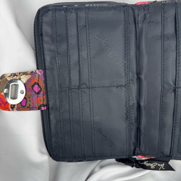 Vera Bradley Turn Lock - Zip around Wallet - RoseWood - Good Condition - Picture 4 of 16